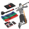 Stoff Textil Fitnessband: Pull Up Resistance Band + Training-eBook - DAS Latex Klimmzug Widerstandsband | Klimmzughilfe Klimmzugband Gymnastikband Loop Sport Stretching Fitness Trainingsband Sportband