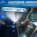 NEXTCOVER® Fahrradlicht Set mit [LightSense] Sensor & 11h Akkulaufzeit I USB aufladbar & wasserdicht I StVZO zugelassen I LED Fahrrad Licht vorne I Front & Rücklicht Fahrrad, Fahrrad Zubehör