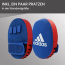 adidas Unisex Boxing Kit 2 ADIBTKK02, blue-red, 8 EU