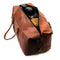 LEABAGS James Leder-Reisetasche I Weekender aus echtem Leder im Vintage Look I Ledertasche I Sporttasche I 60x30x30cm