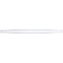 BRILLIANT Lampe Entrance LED Deckenaufbau-Paneel 120x7cm alu/weiß easyDim | 1x 22W LED integriert, (2420lm, 3000K) | EasyDim: dimmbar mit herkömmlichen Lichtschaltern