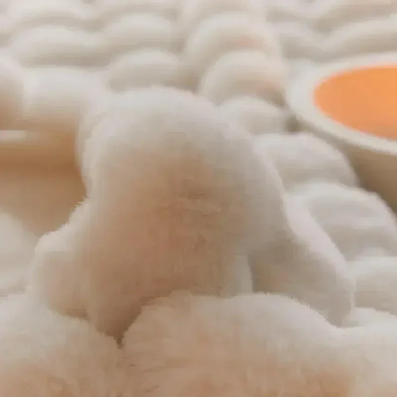 Rebolet | VeluLuxe – Tragbare Winter Kuscheldecke Kunstfell – Weich & stilvoll für Sofa & Reisen