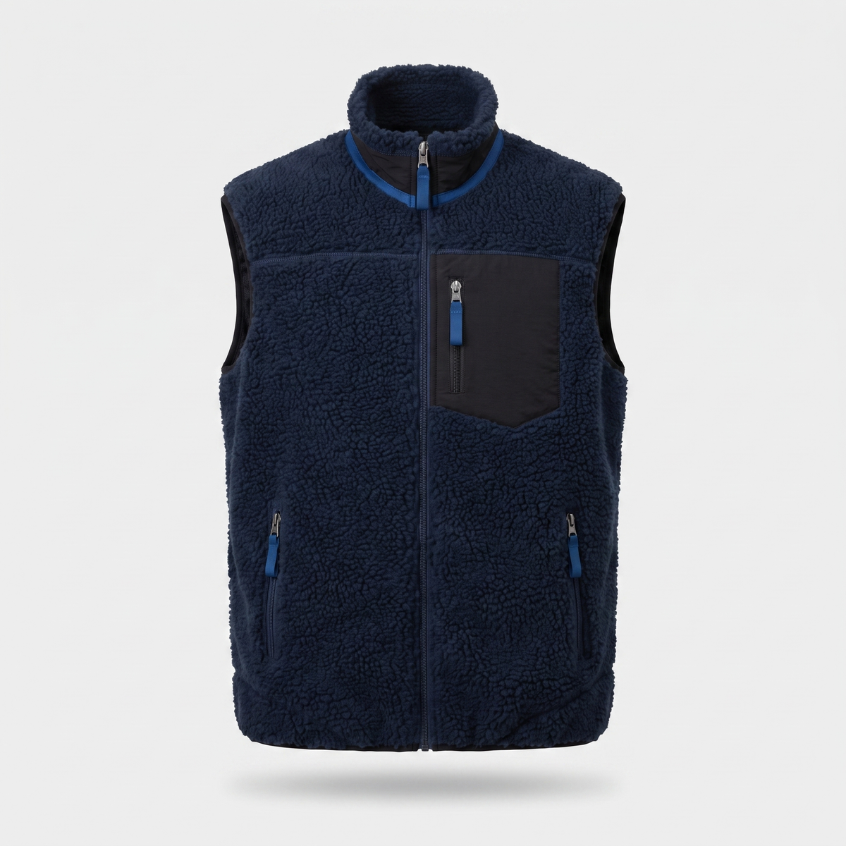 Herren Sherpa-Fleeceweste – isolierter Bodywarmer