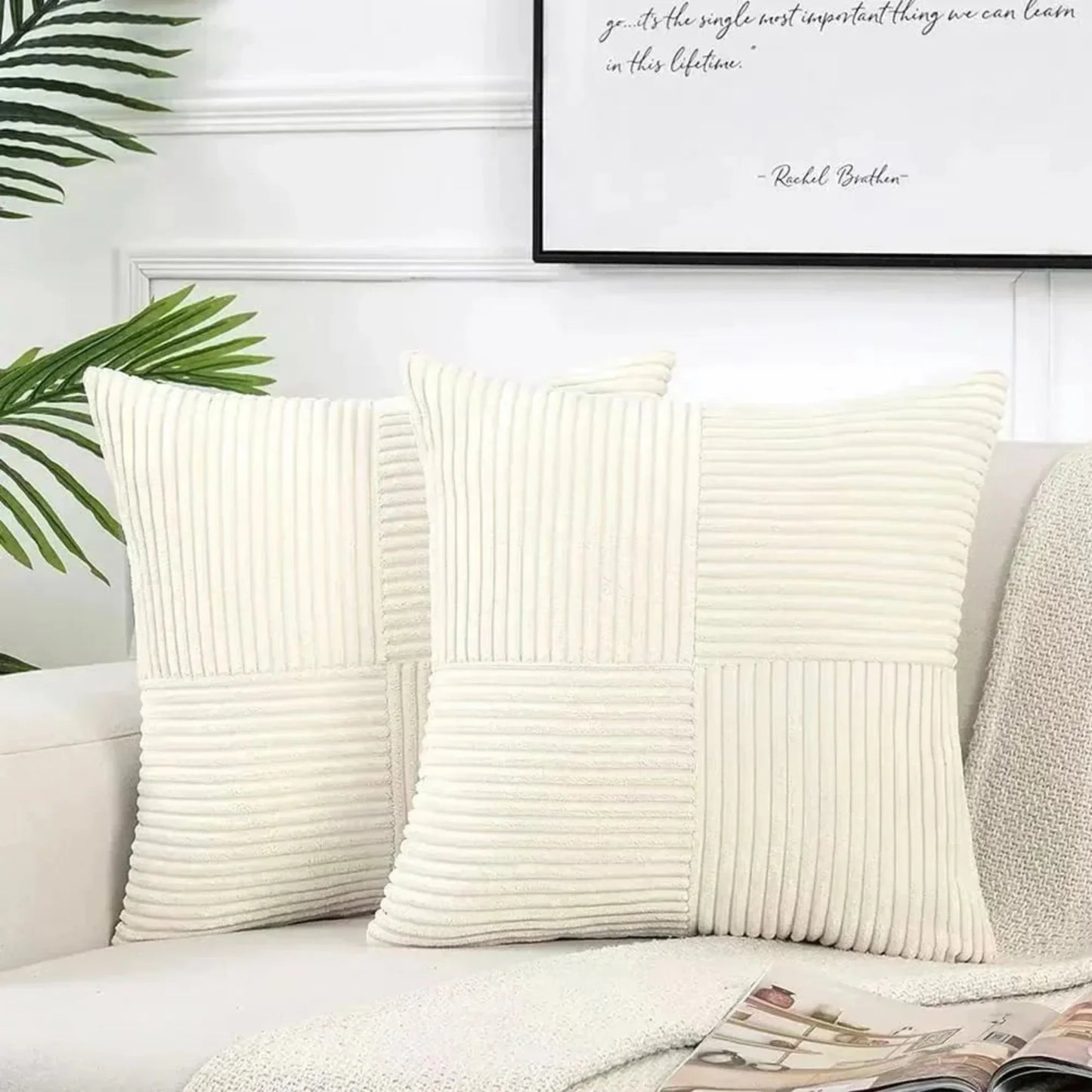Rebolet | Luxus-Kissenbezüge aus Samt - weich und luxuriös für Sofa und Bett