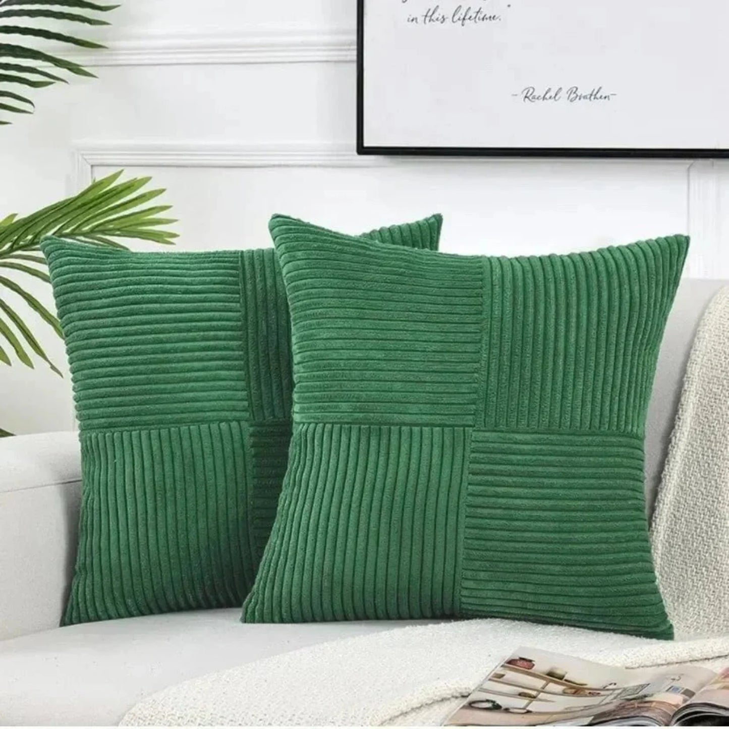 Rebolet | Luxus-Kissenbezüge aus Samt - weich und luxuriös für Sofa und Bett