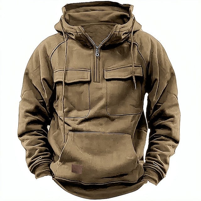 Rebolet | Nordberg – Herren Winter Hoodie mit Fleecefutter und Kapuze