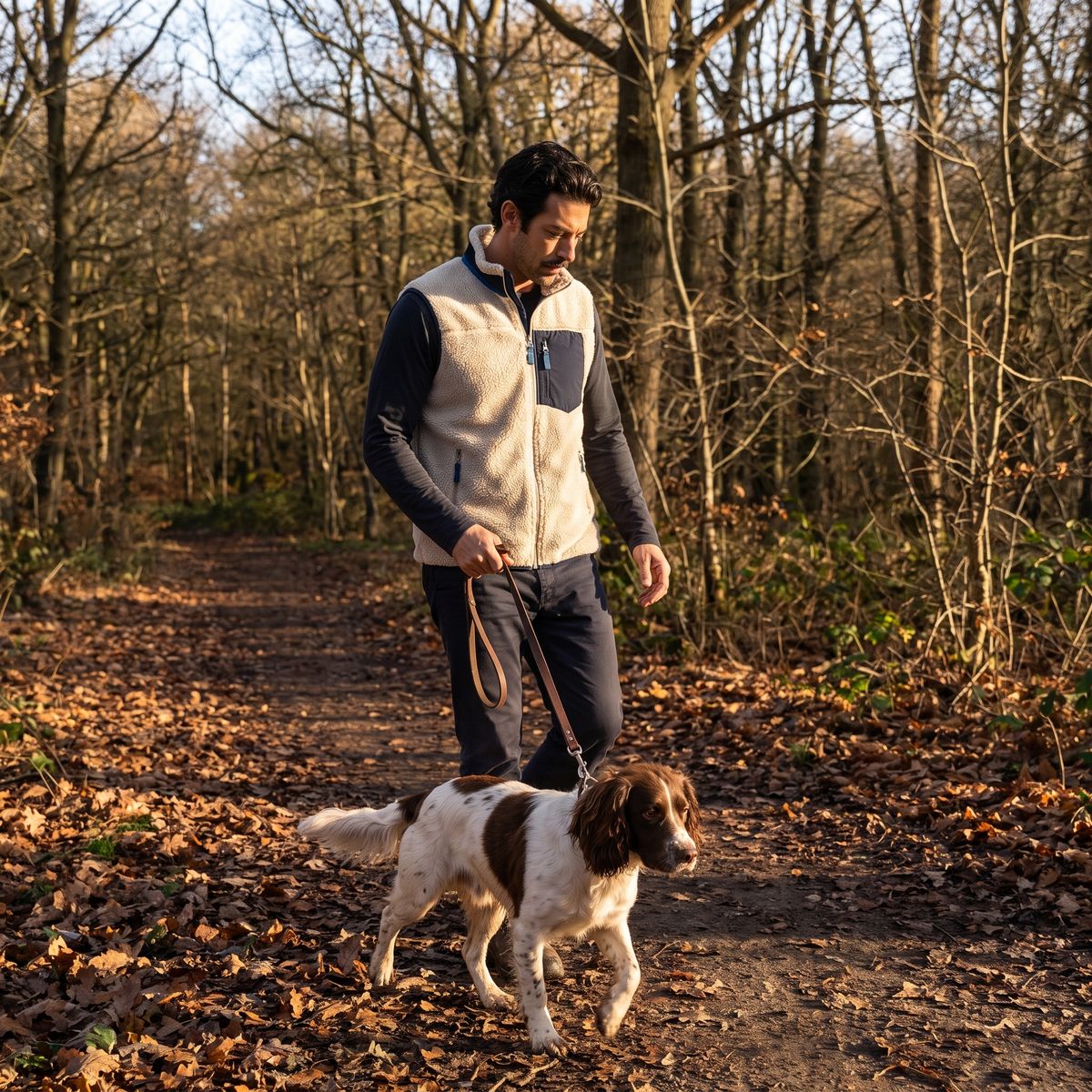 Herren Sherpa-Fleeceweste – isolierter Bodywarmer