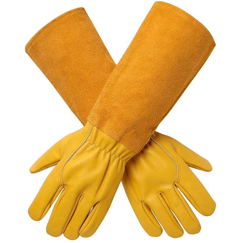 Premium-Gartenhandschuhe mit elastischem Handgelenkbündchen
