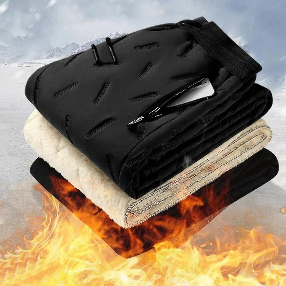 Beheizbare, fleecegefütterte Hose für Golf bei kaltem Wetter