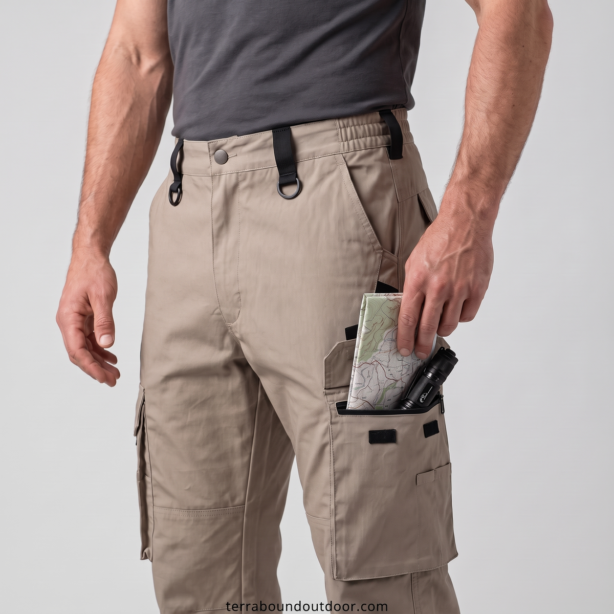 Herren wasserabweisende Cargohose – Tactical-Hose zum Jagen und Angeln