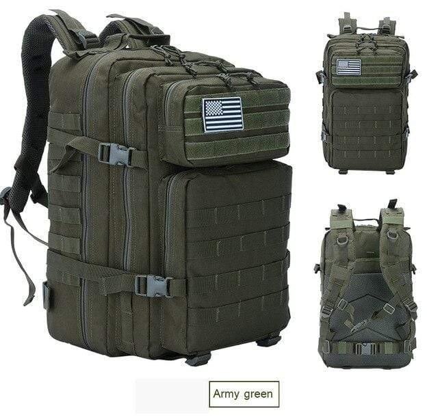 45-Liter-Molle-Rucksack, wasserdicht