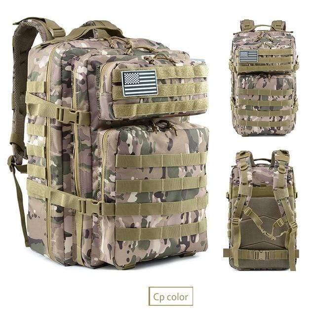 45-Liter-Molle-Rucksack, wasserdicht
