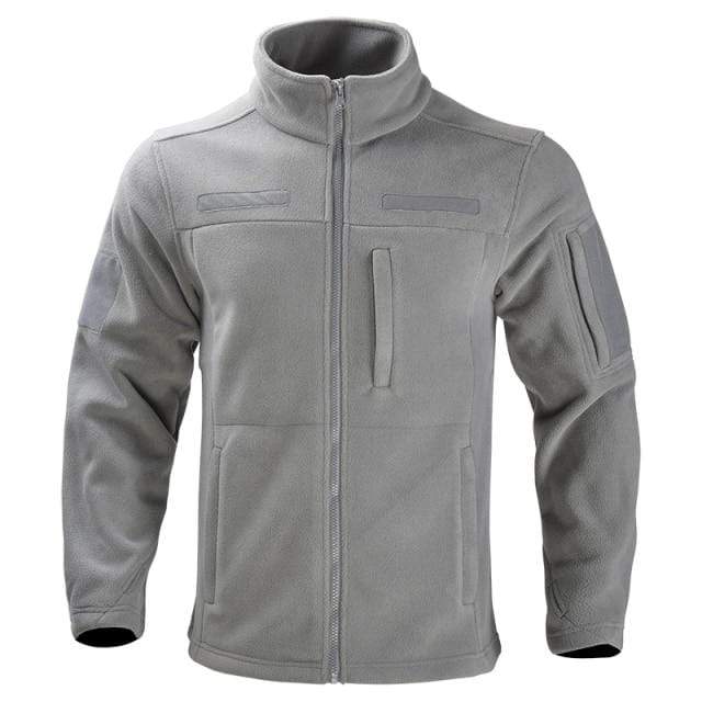 Tactical-Windbreaker mit Wollfutter