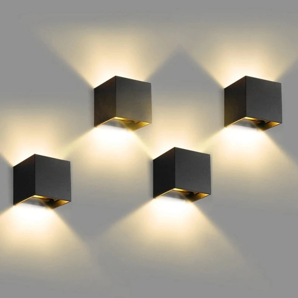 Rebolet | Drahtloses LED-Cube-Lichtset - Kabellos, energieeffizient und vielseitig