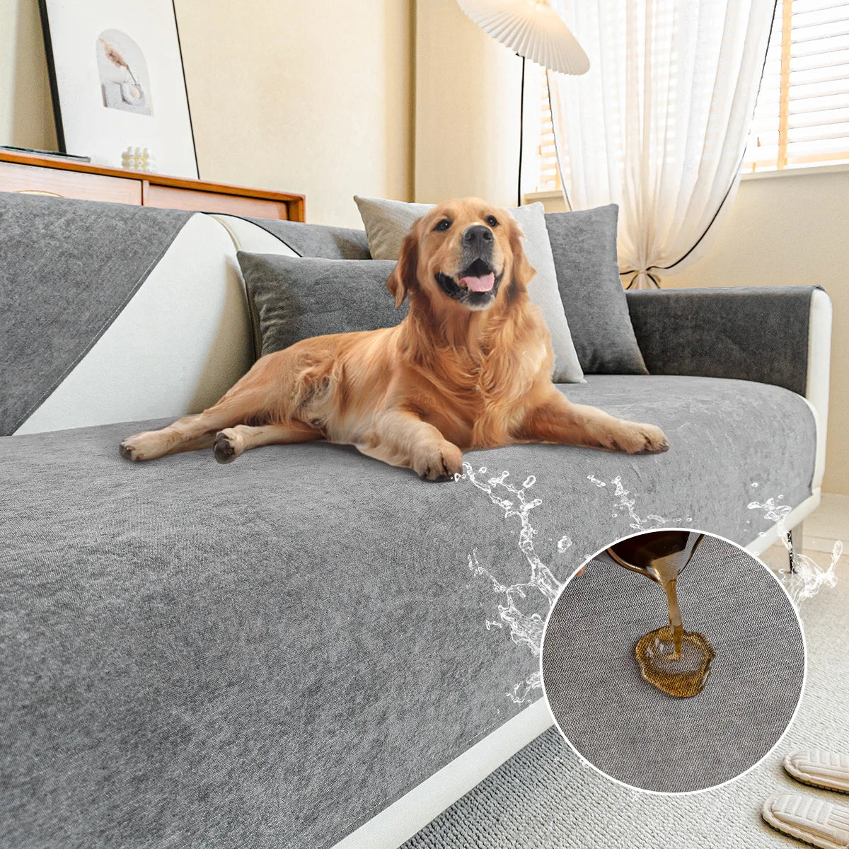 Rebolet | Bobby – Antikratz Bankbezug Chenille Jacquard – Stilvoll & langlebig