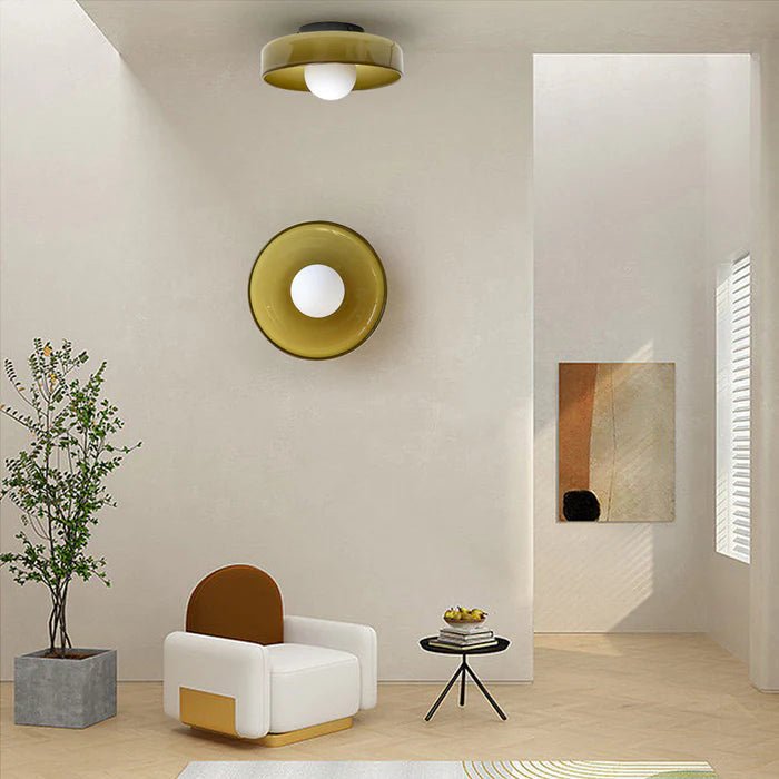 Rebolet | Aurevo – Moderne Ronde Plafondlamp | Dimbare LED & Luxe Design
