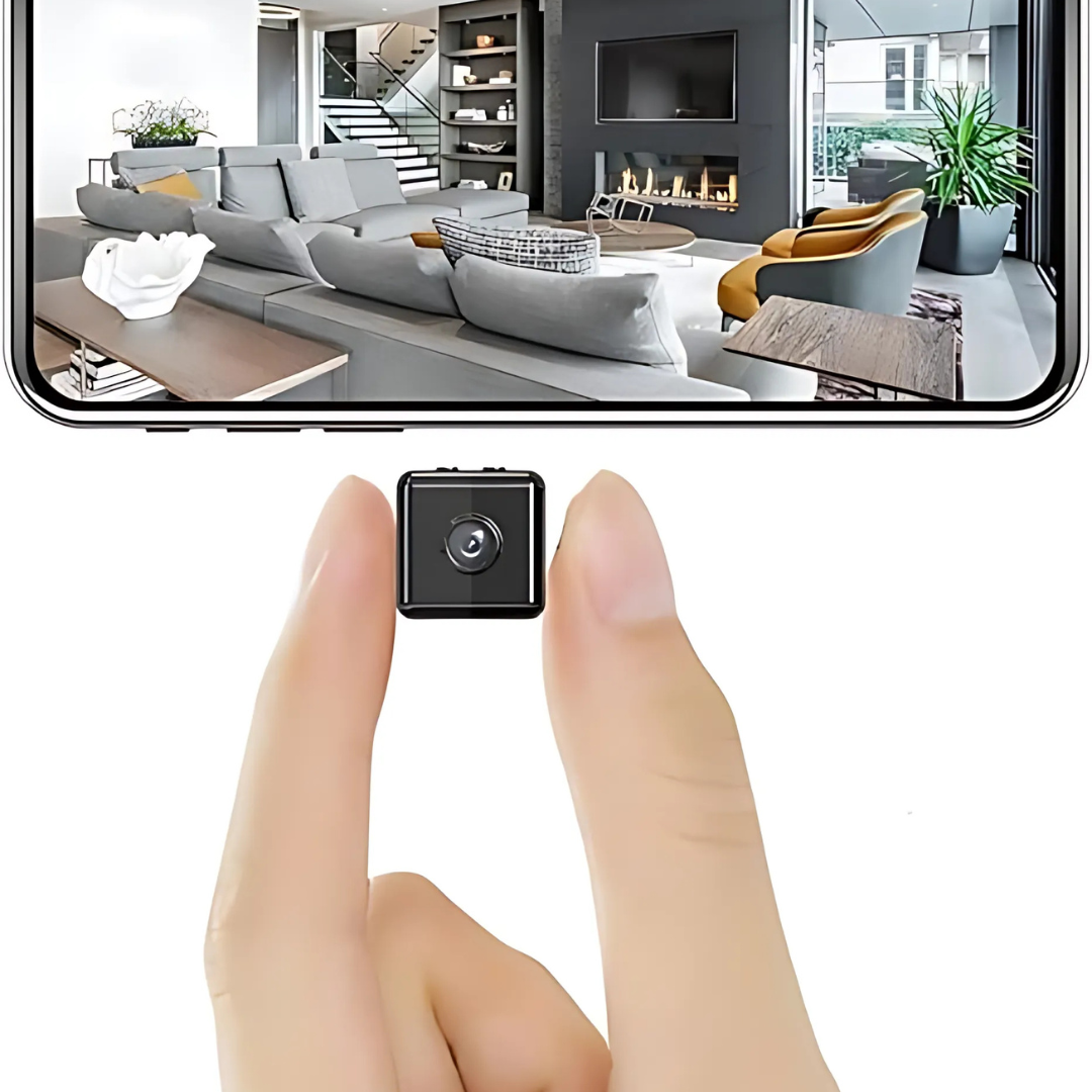 Rebolet | Mini Sicherheitskamera | Wifi | Drahtlos | Wiederaufladbar | 1080 HD – Crystalli