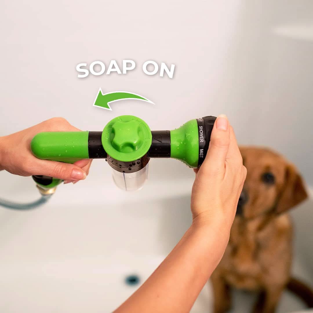 Rebolet | Haustier-Bad Spray mit Rundum-Sprühfunktion