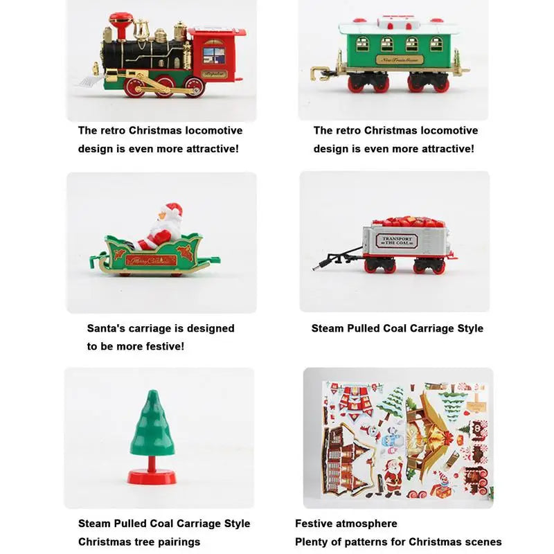 Rebolet | Weihnachtszug Tannenbaum Dekoration Spielzeug