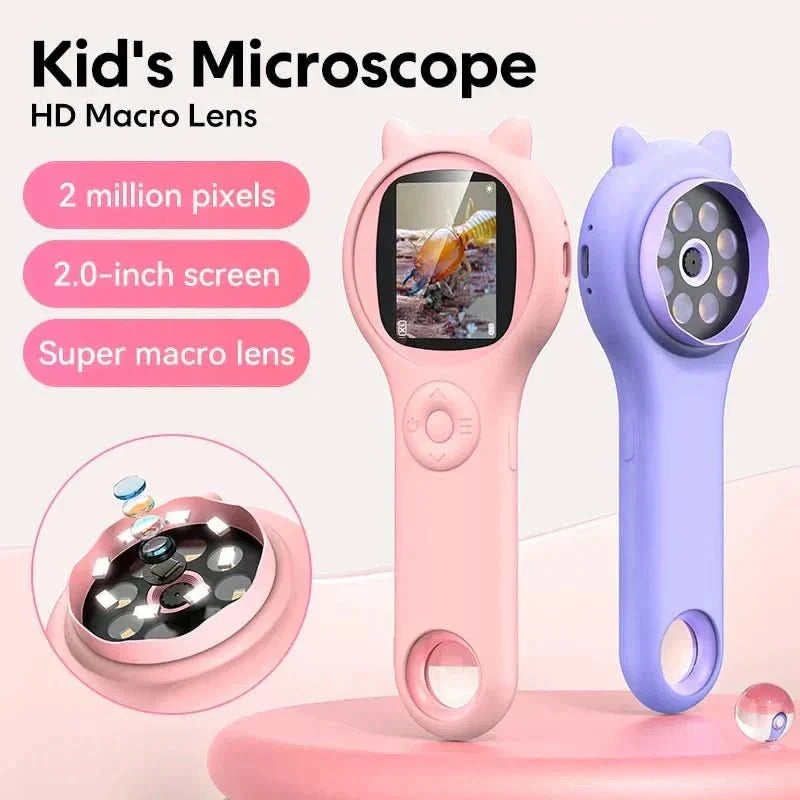 Rebolet | Mikroskop für Kinder mit Foto- & Videoaufnahme