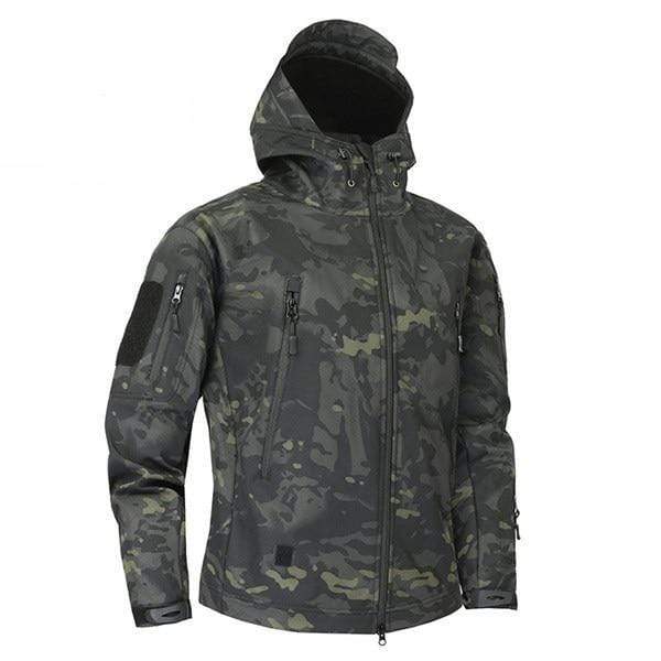 Camouflage-Fleece-Tactical-Jacke