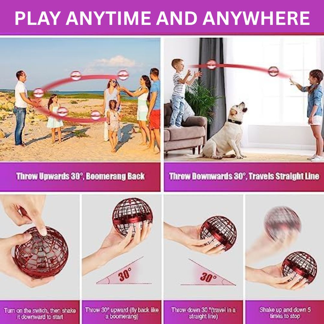 Rebolet | Schwebender Spielball Interaktives Kinderspielzeug