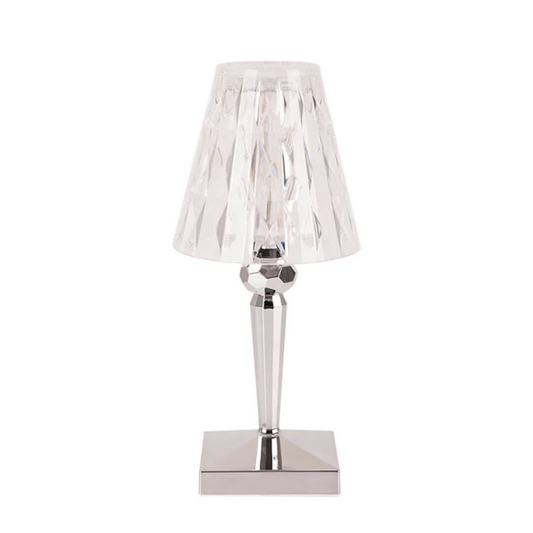 Rebolet | LumiVera – Kristall Tischlampe dekorativ modern warmweiß Licht E27