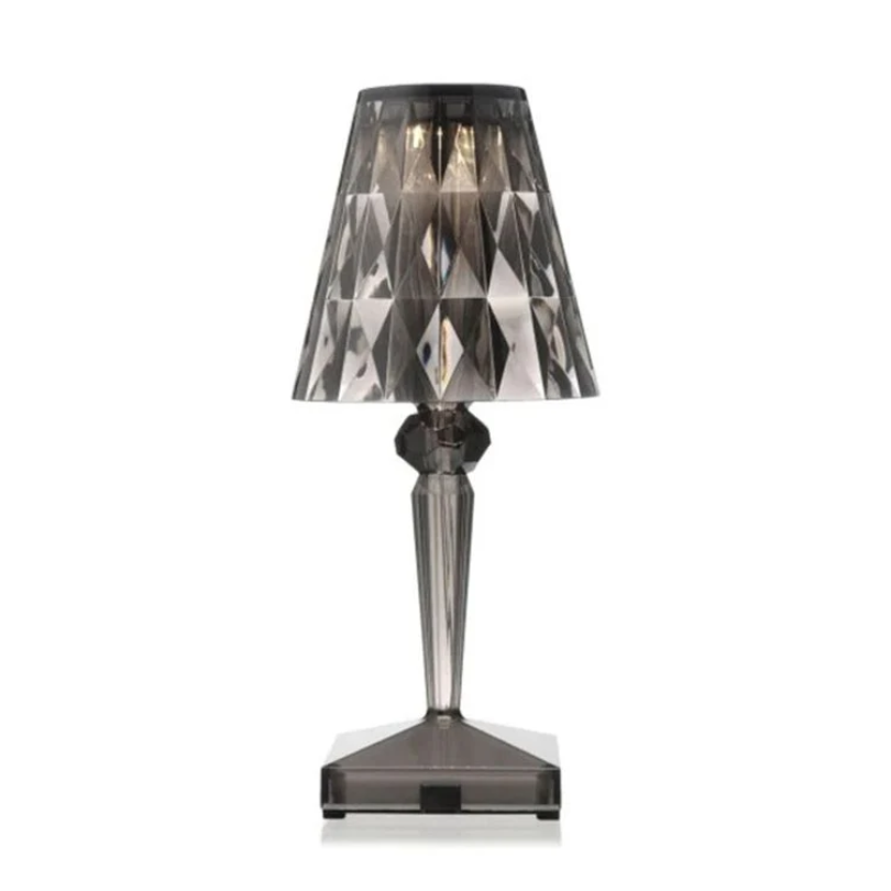 Rebolet | LumiVera – Kristall Tischlampe dekorativ modern warmweiß Licht E27