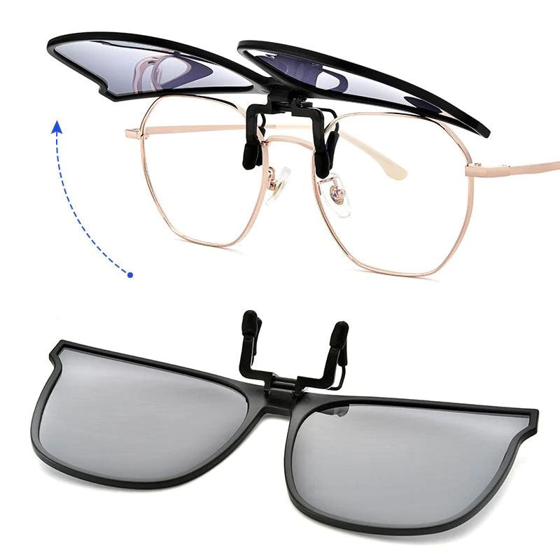 Rebolet | Neue polarisierte Clip-on-Klappsonnenbrille