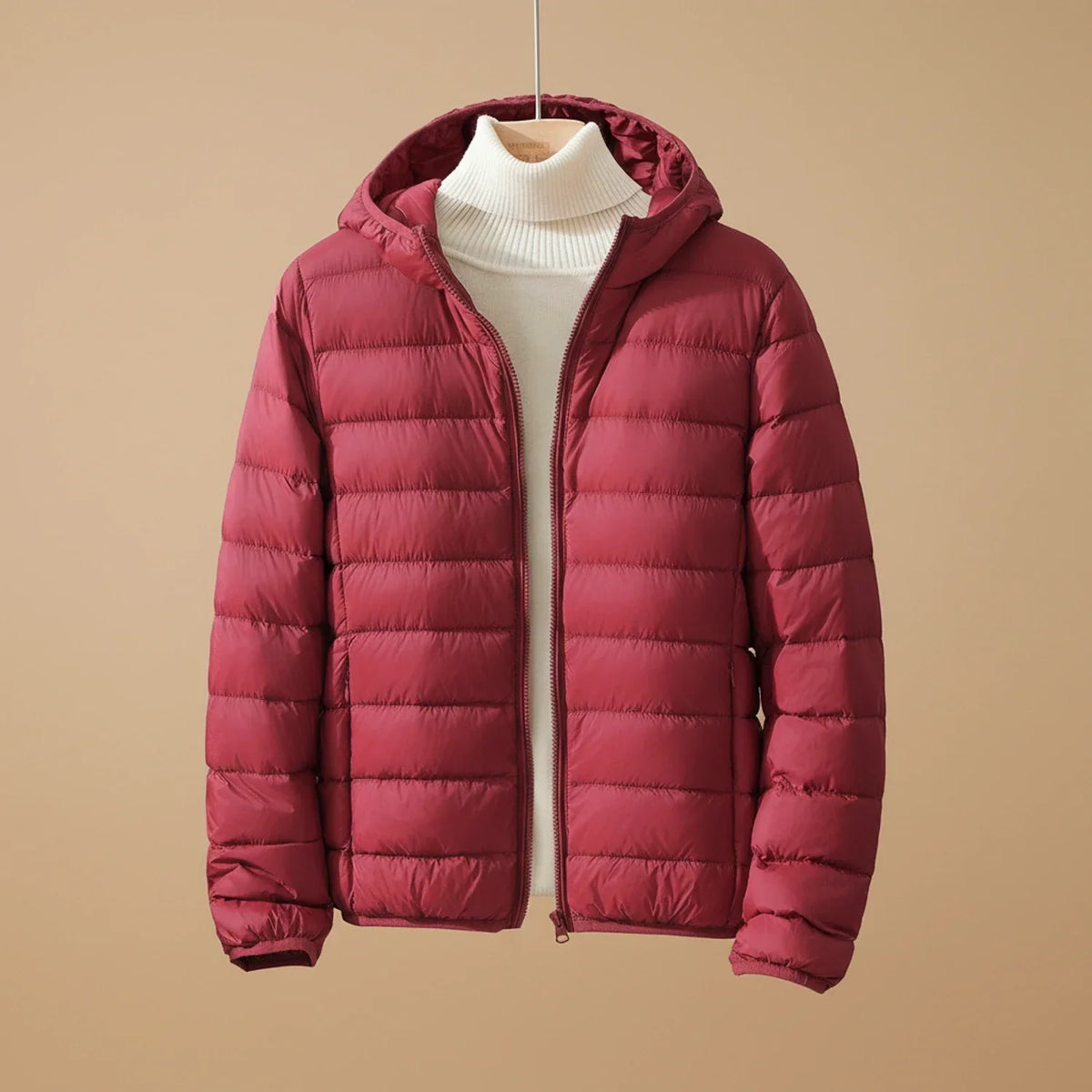 Leichte Steppjacke mit Kapuze für Damen