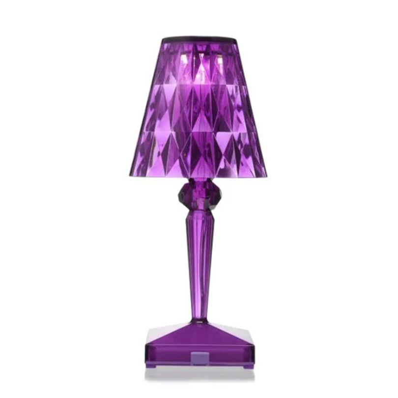 Rebolet | LumiVera – Kristall Tischlampe dekorativ modern warmweiß Licht E27