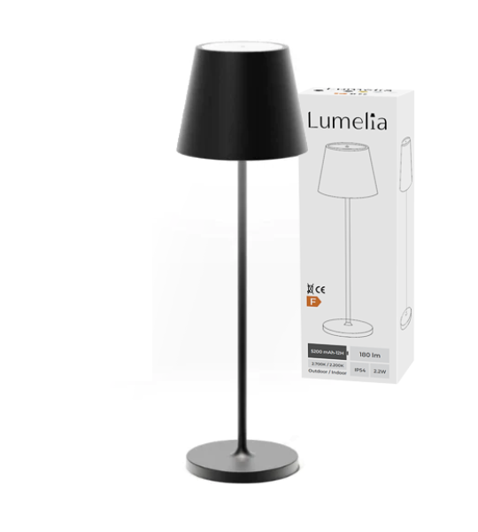 Kabelloses LED Lampenset, 48 LEDs, Touch-Dimming, 5200mAh, Aluminium