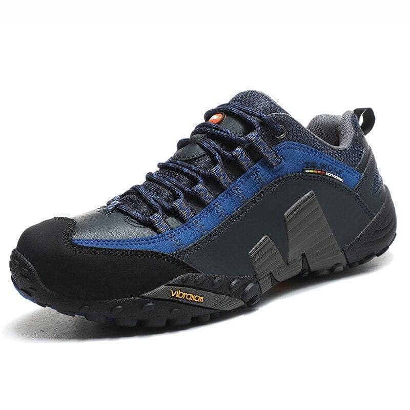 Herren-Wanderschuhe mit Stollensohle – Trekking und Trail, gepolsterter Schaftrand