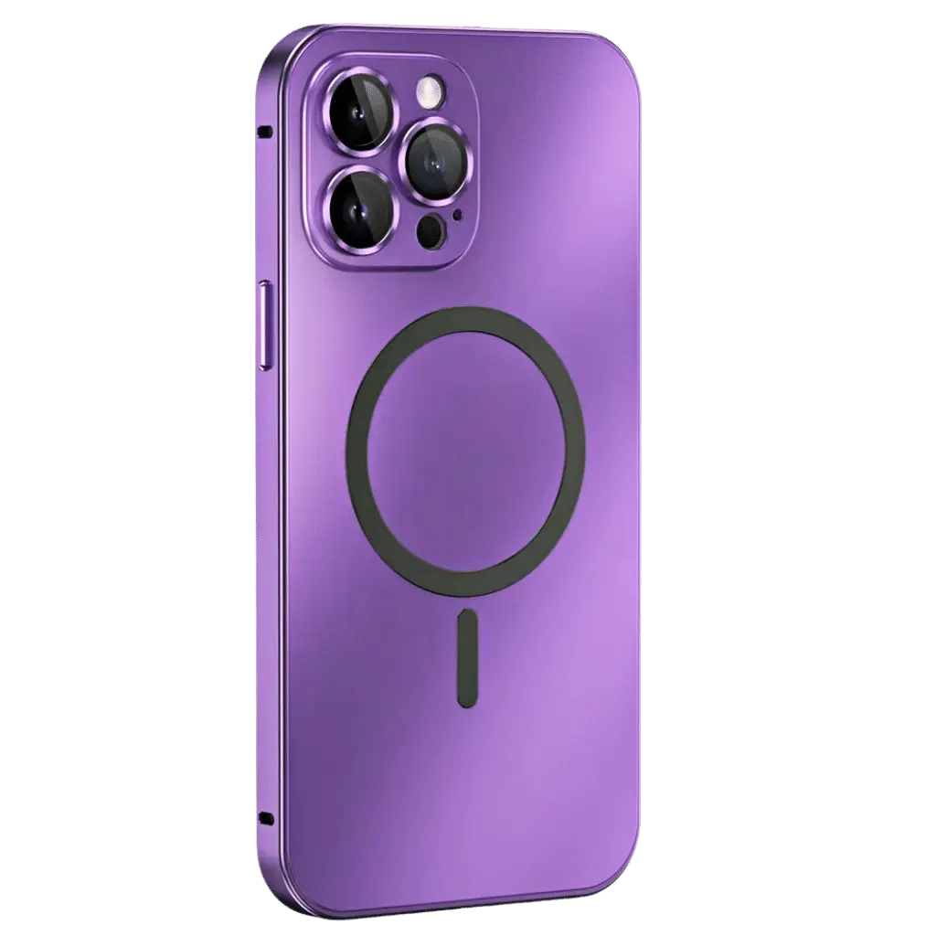 Magnetische Metallhülle, schlanker Schutz für iPhone