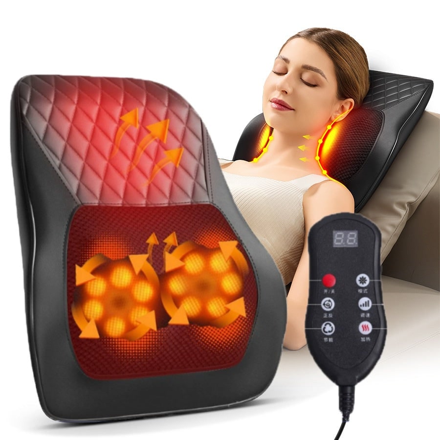 Nackenmassagegerät und Massagekissen mit Shiatsu und Wärmefunktion