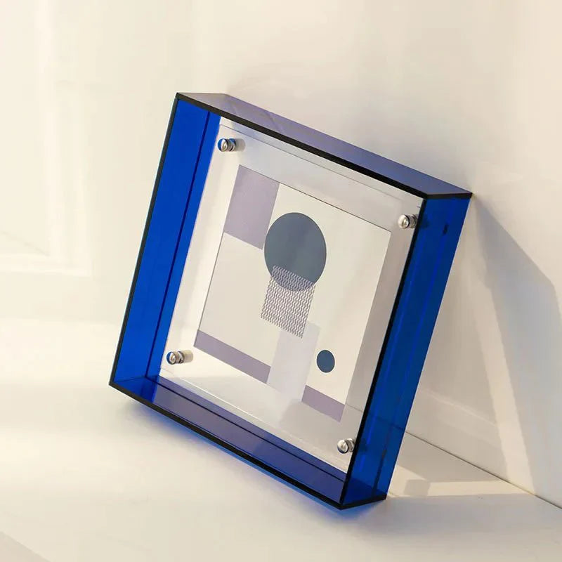 Rebolet| Schwebender Acryl-Bilderrahmen | Zeitgenössisches Design für Wand & Tisch