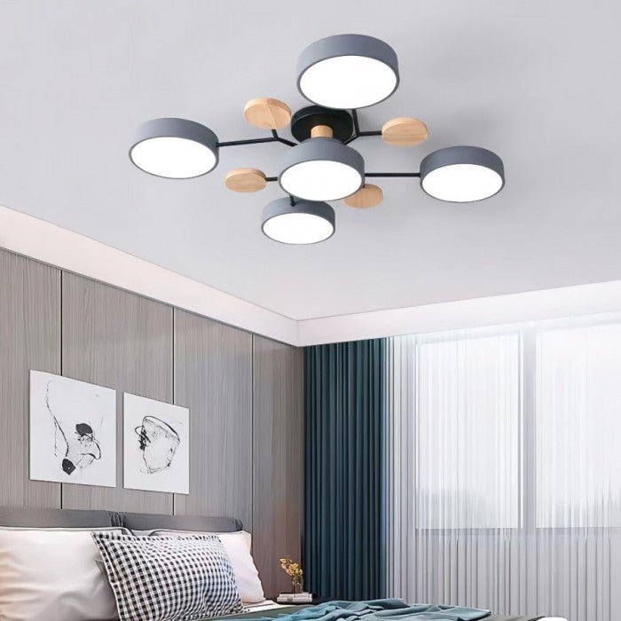 Rebolet| Skandinavische LED Deckenleuchte | Verzweigtes Modernes Lichtdesign