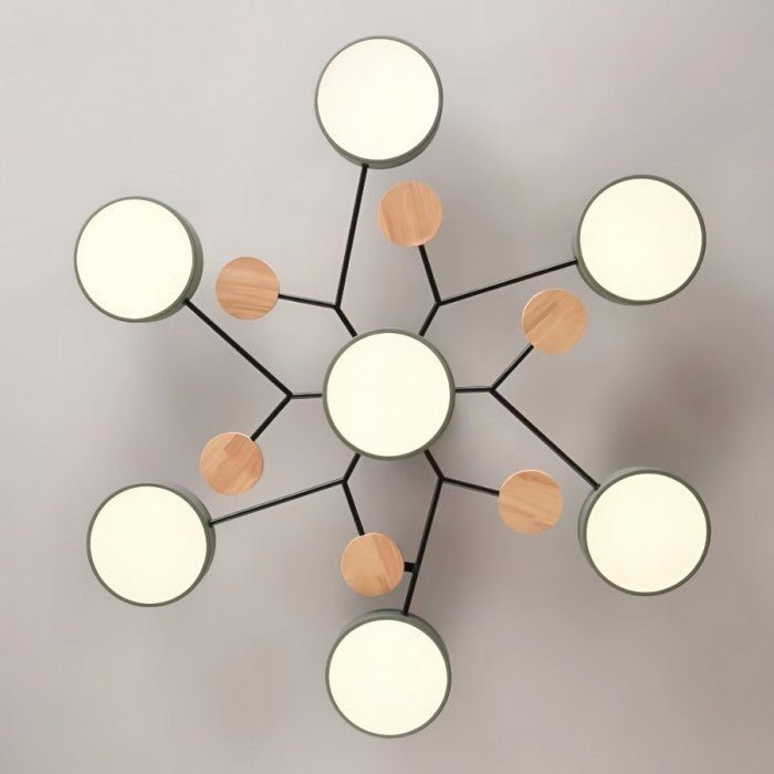Rebolet| Skandinavische LED Deckenleuchte | Verzweigtes Modernes Lichtdesign