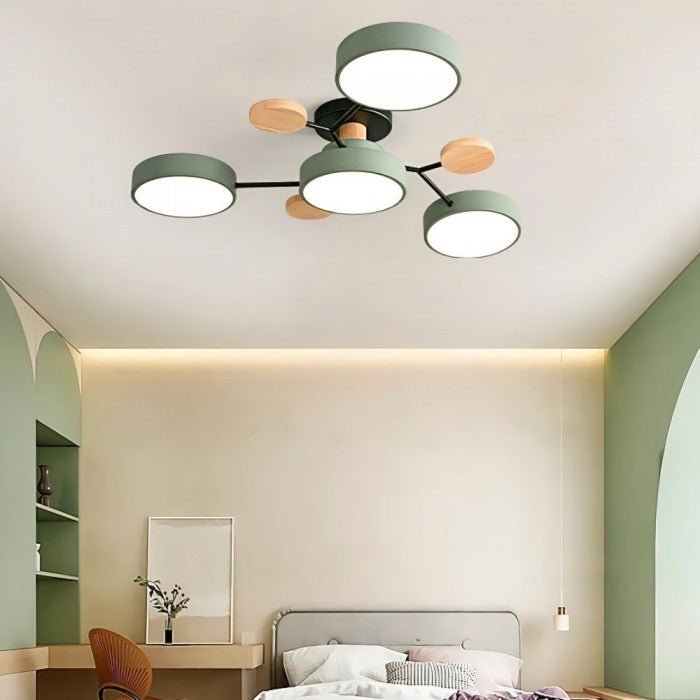Rebolet| Skandinavische LED Deckenleuchte | Verzweigtes Modernes Lichtdesign