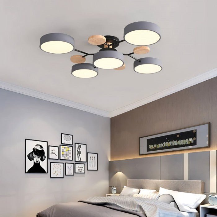 Rebolet| Skandinavische LED Deckenleuchte | Verzweigtes Modernes Lichtdesign