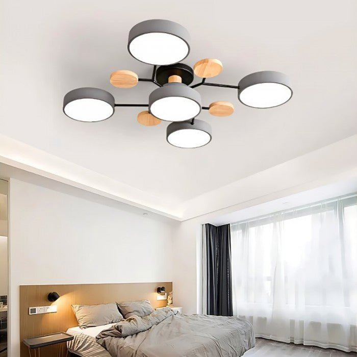 Rebolet| Skandinavische LED Deckenleuchte | Verzweigtes Modernes Lichtdesign