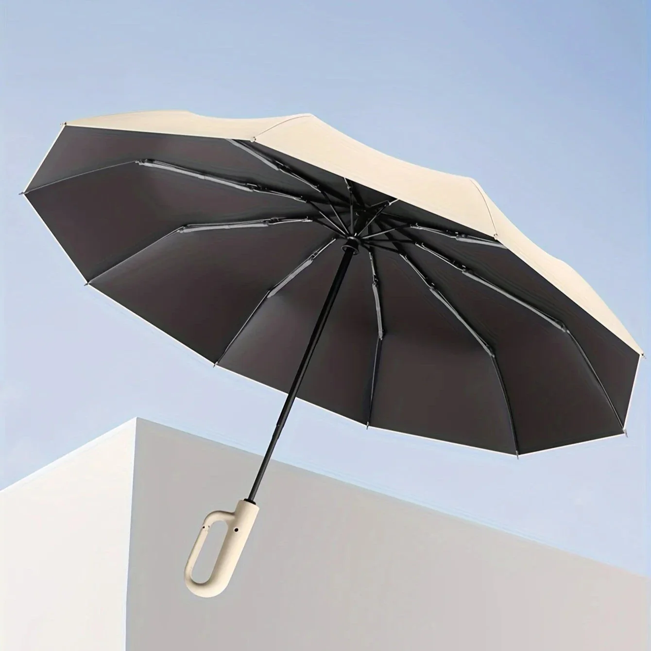 Rebolet | Verstärkter zeitgenössischer kompakter Regenschirm