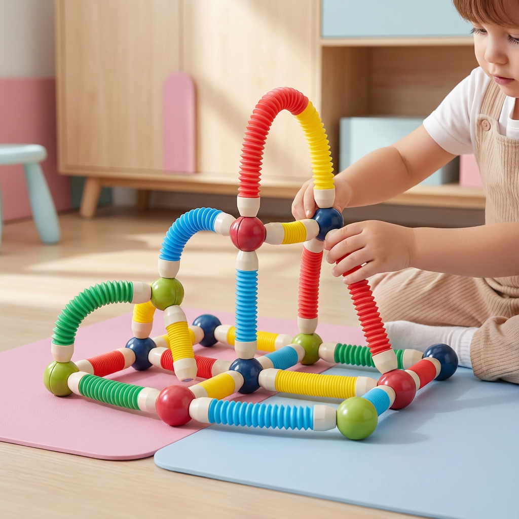 Rebolet | Montessori Magnetbausteine Formbare Bausteine