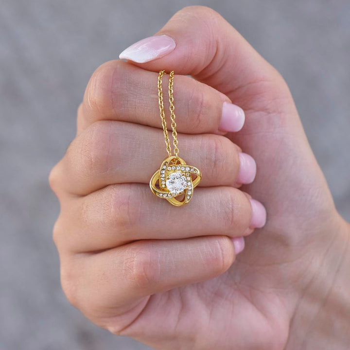 Rebolet | White Gold Necklace - With Real Rose - To My Love