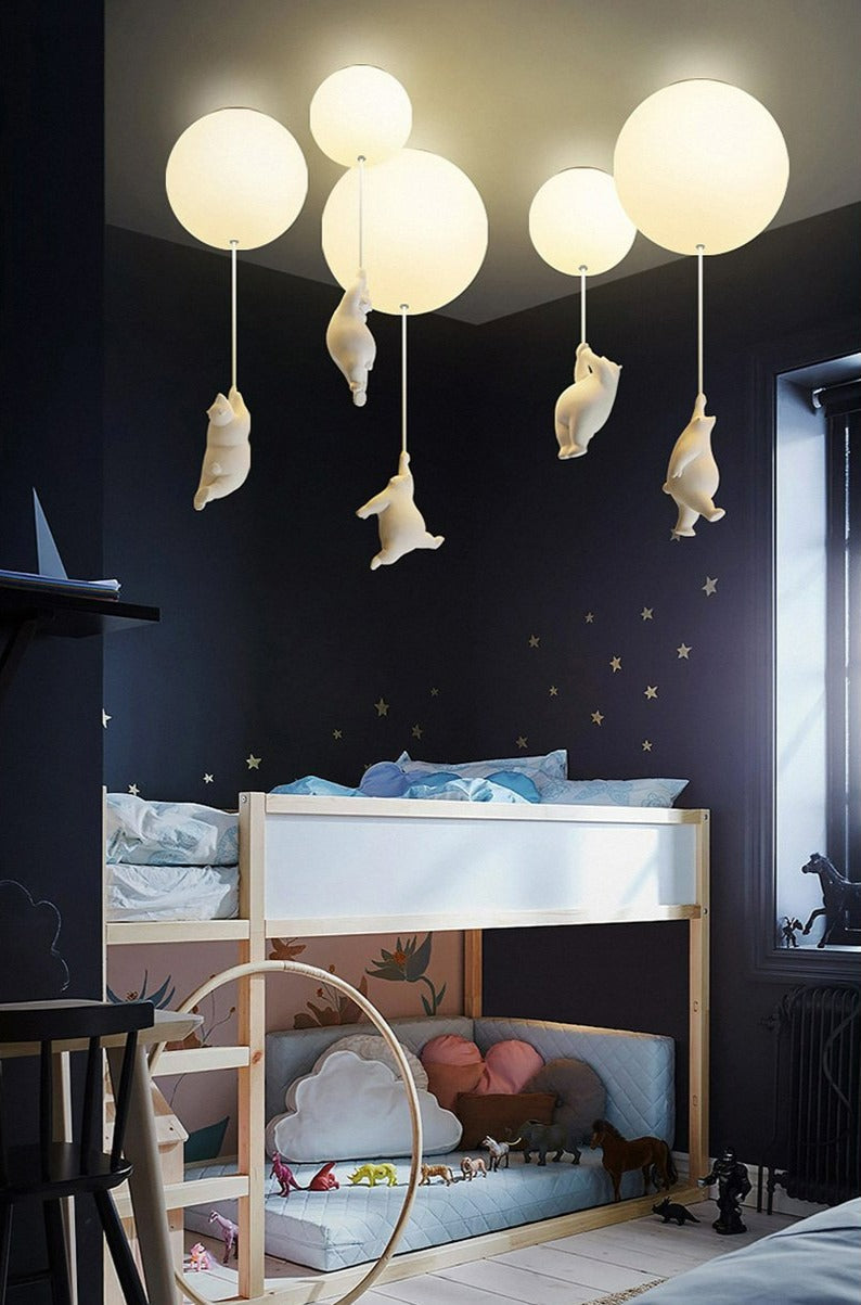 Rebolet| Balloon Bear Deckenleuchte | Verspieltes Bären Design