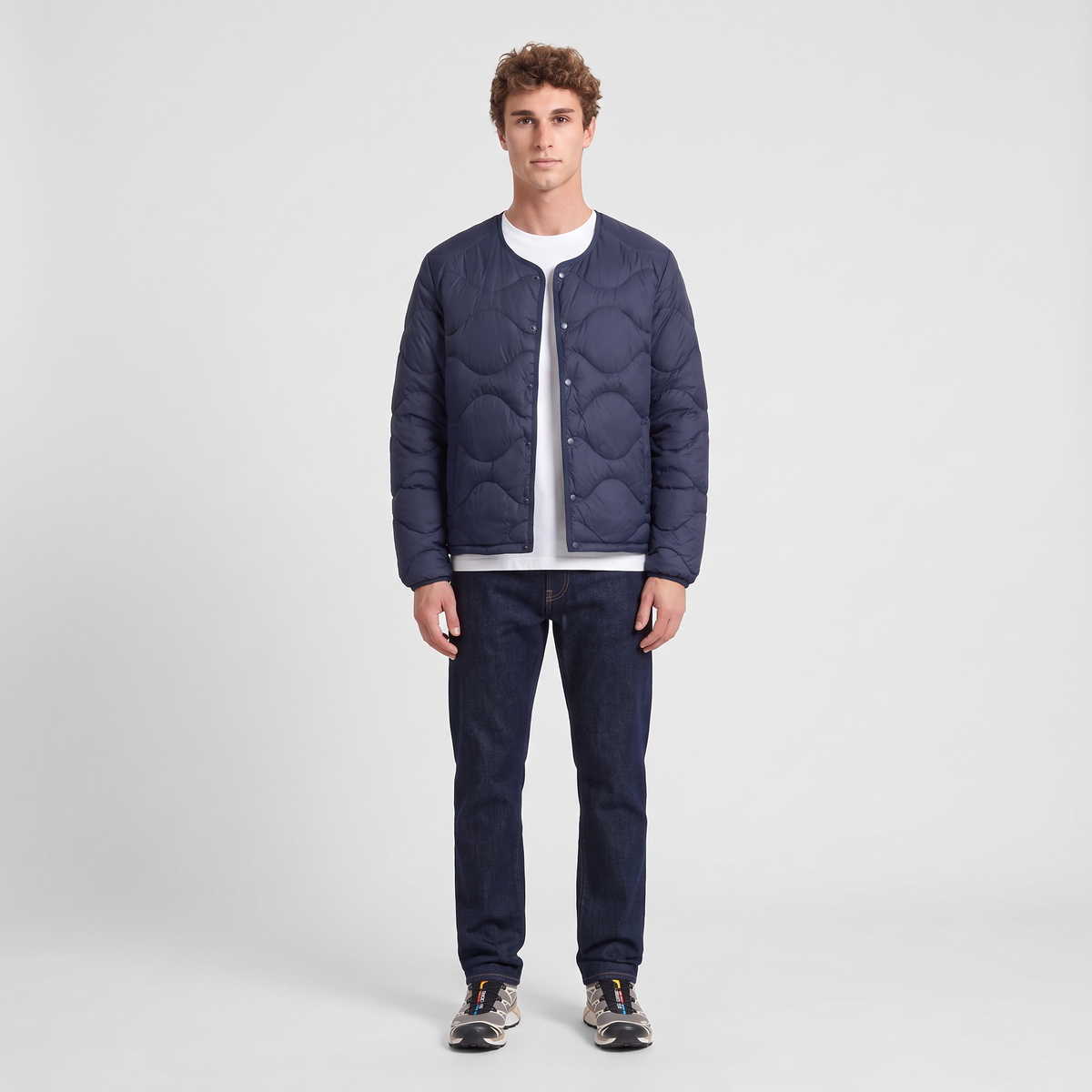 Herren Steppjacke leicht – gesteppte Daunenjacke zum Layern