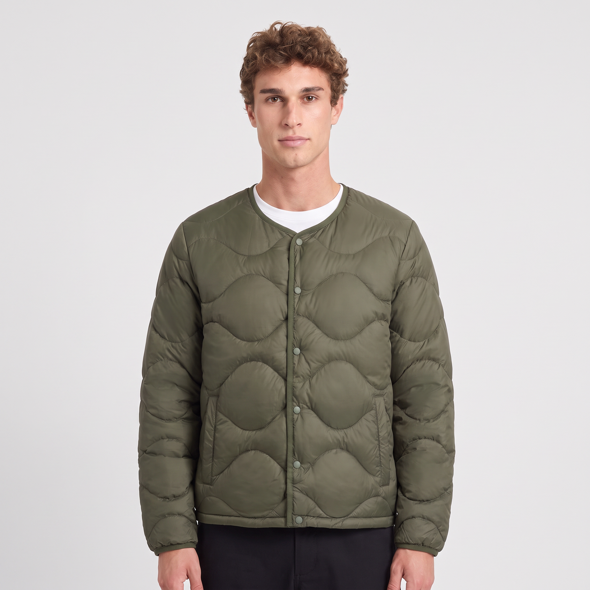 Herren Steppjacke leicht – gesteppte Daunenjacke zum Layern