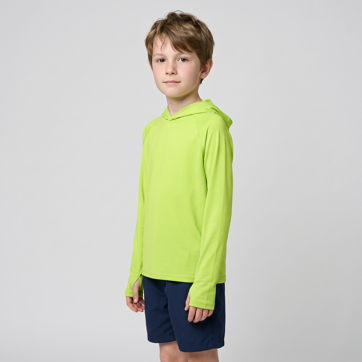 Kinder Sonnenhoodie UPF 50+ – langärmliges UV-Oberteil