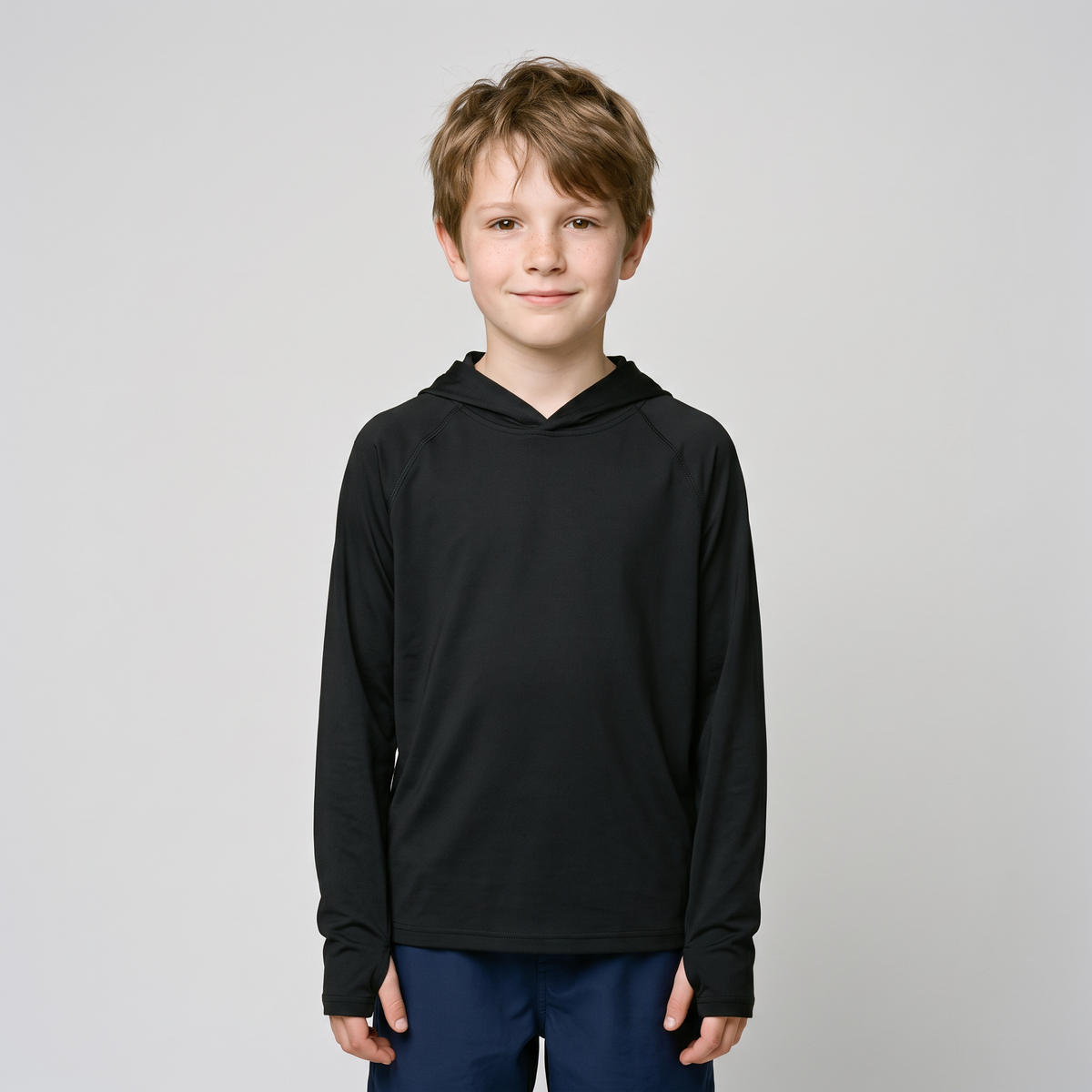 Kinder Sonnenhoodie UPF 50+ – langärmliges UV-Oberteil