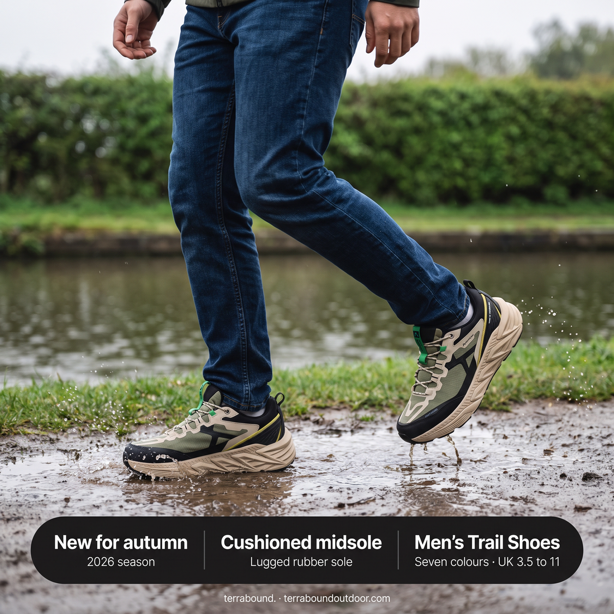 Herren Trailschuhe gedämpft – Laufschuhe zum Wandern